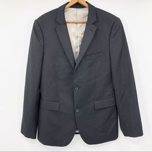 topman navy blazer
